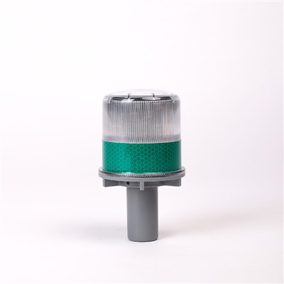 Мигащи слънчеви градивни барикадни светлини с конус